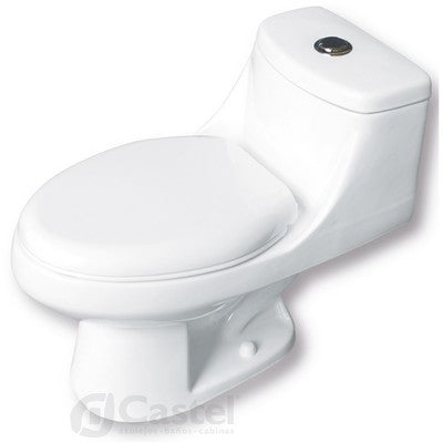 Comprar WC CASTEL ONE PIECE VENUS/ZEUS ECOLOGICO BLANCO C/ASIENTO. Pisos y azulejos en México