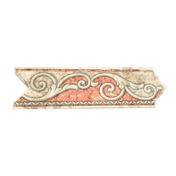 Comprar LISTELO 6 CM X 20 CM A-40 GRIS/ROSA. Pisos y azulejos en México