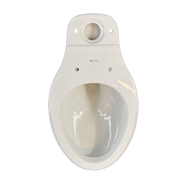 TAZA ROMANO ALARGADA BLANCA