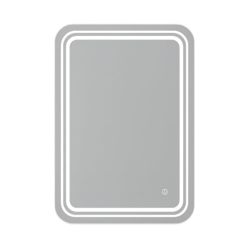 ESPEJO LUX-001 50 CM X 60 CM RECTANGULAR DECORADO LUZ LED TOUCH