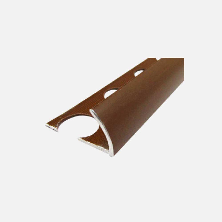 Comprar UNIPERFIL ALUMINIO 10.5 MM MARRON. Pisos y azulejos en México