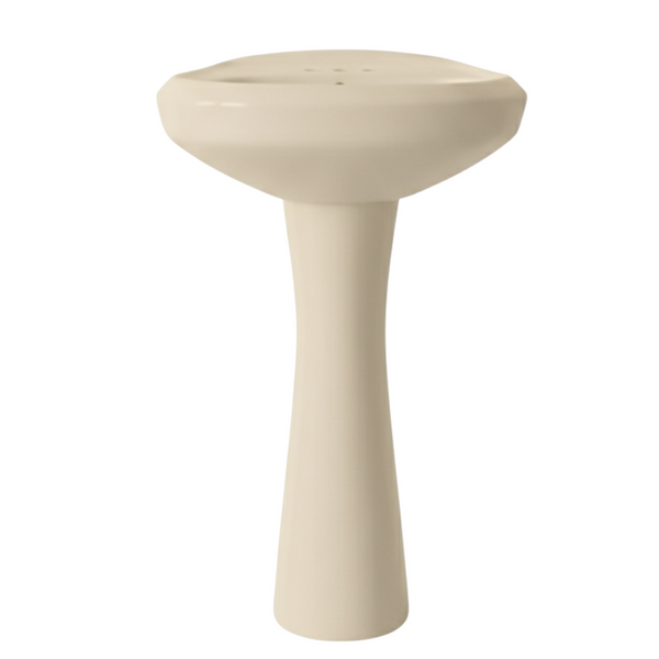FUENTE Y PEDESTAL VIENNA 4" HUESO