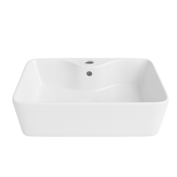 LAVABO TENDENZZA PL007+GC/GL FLORENCIA BLANCO C/MONOMANDO CROMO