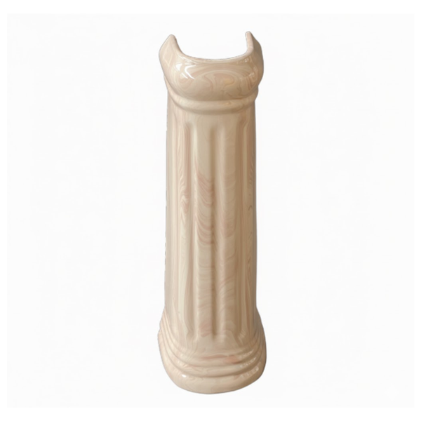 PEDESTAL CERAMOSA ROMANO MARMOL ROSA