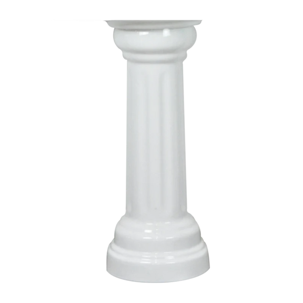PEDESTAL ROMANO CERAMOS BLANCA (Calidad única)*