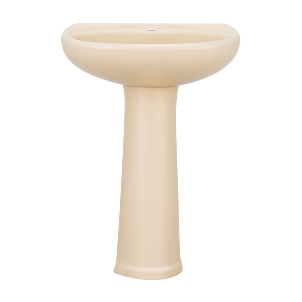 FUENTE Y PEDESTAL CERAMOSA CLASSIC MARFIL (Calidad única)*