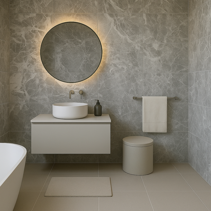Comprar MURO VITROMEX MAZAMITLA GRIS 20.1 CM X 30.2 CM. Pisos y azulejos en México