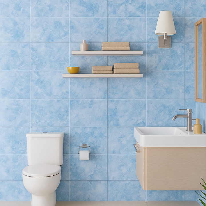 Comprar MURO VERONA (1.59 M2) 20.6 CM X 30.8 CM AZUL CAJA 1.59 M2. Pisos y azulejos en México