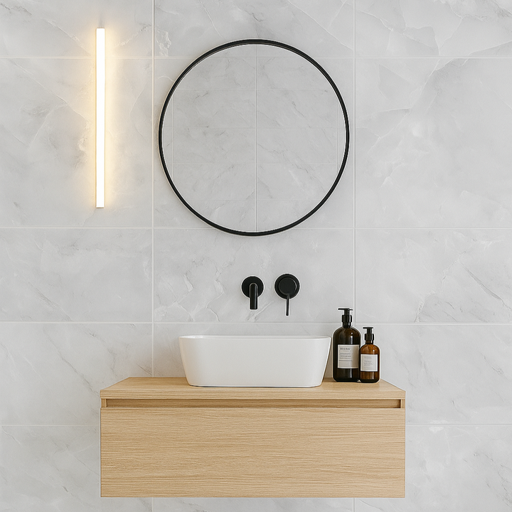 Comprar MURO DALTILE NAVIA GRIS 30 CM X 45 CM. Pisos y azulejos en México