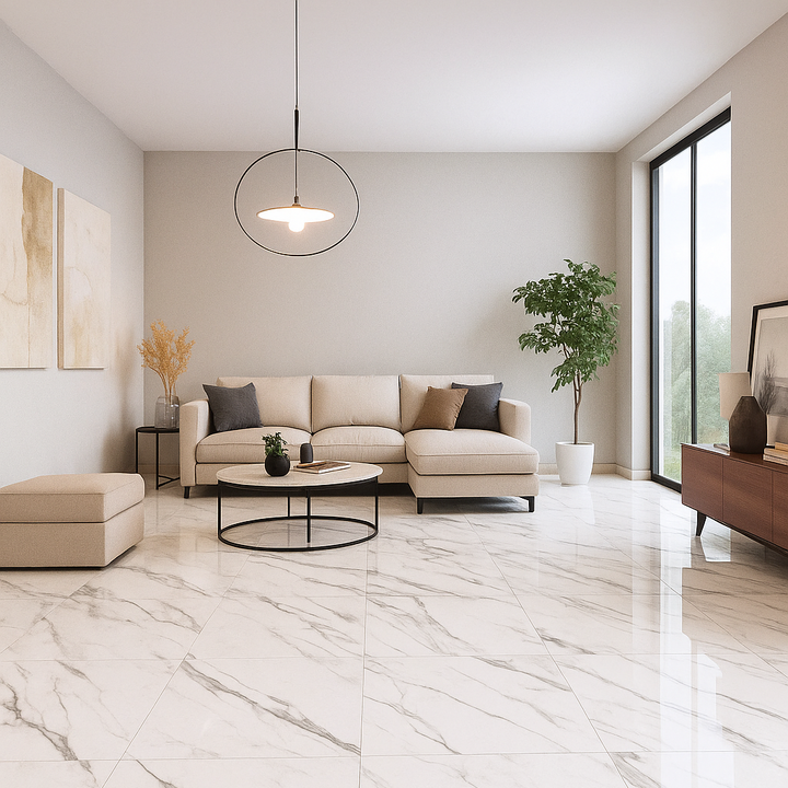 Comprar PISO CASTEL BRINA WHITE BRILLO 60 CM X 60 CM. Pisos y azulejos en México