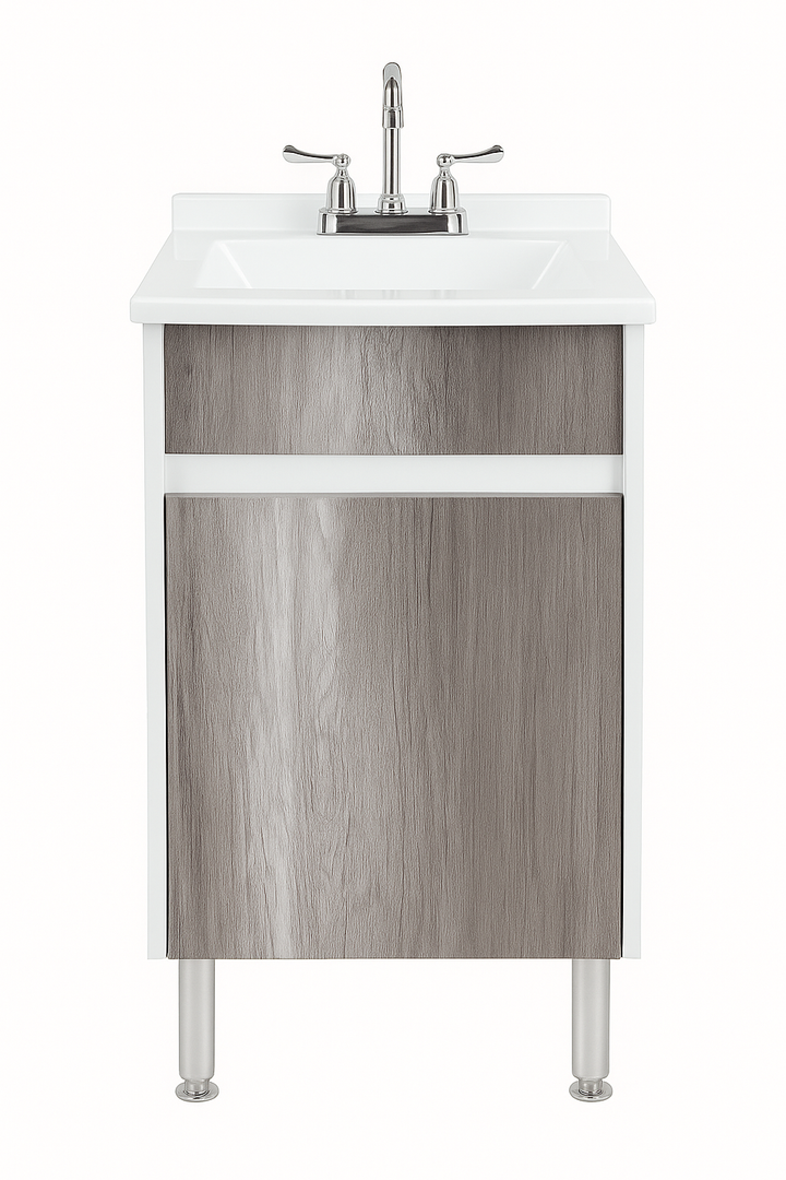 Comprar TOCADOR JAZMIN LOMBARDIA 49X43X82 PLACA COLOR BLANCO. Pisos y azulejos en México