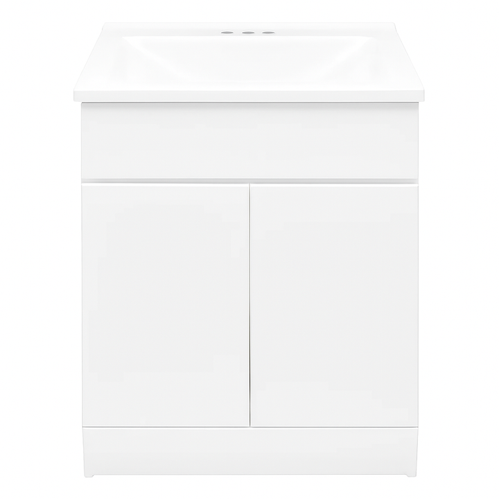 Comprar TOCADOR KATIA 63 CM X 47 CM BLANCO ALTO BRILLO CON OVALIN. Pisos y azulejos en México