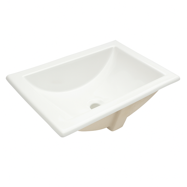 Comprar LV MARCUS LAVABO RECTANGULAR SOBRE CUBIERTA C/REBOS. BLANCO.. Pisos y azulejos en México