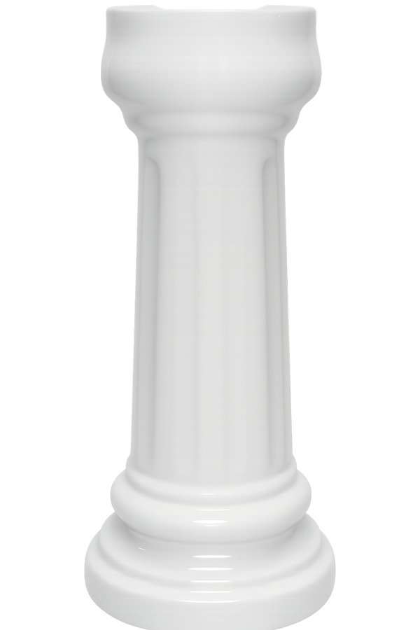 PEDESTAL OXFORD BLANCO