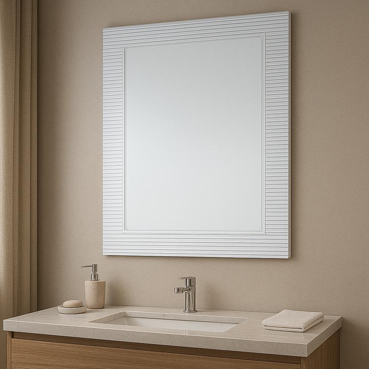 Comprar ESPEJO TX-3110 80X60 RECTANG.ENMARCADO (Calidad única)*. Pisos y azulejos en México