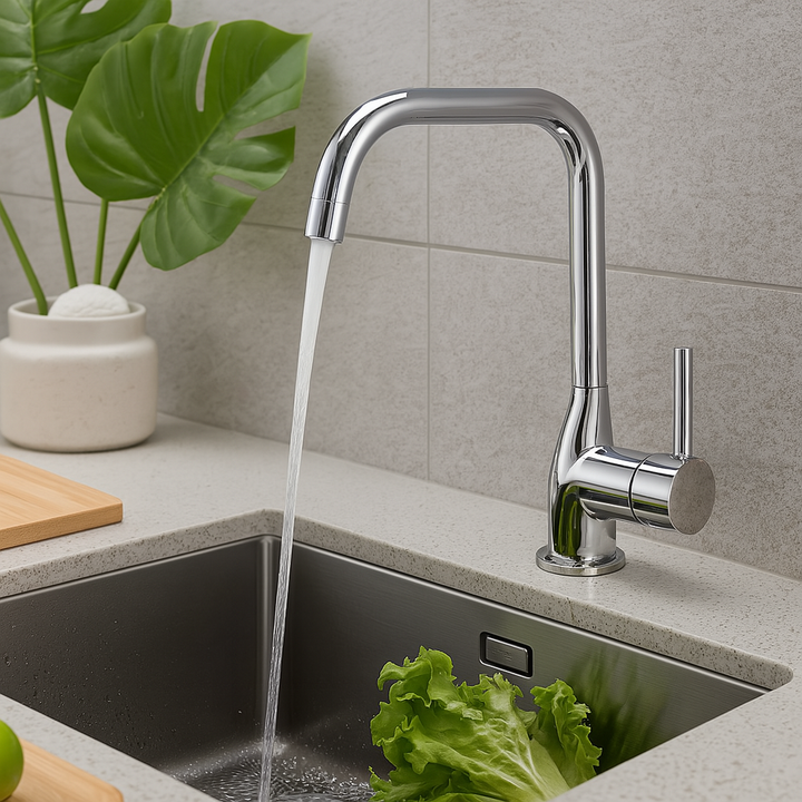 Comprar 4311 MONOMANDO DUBLIN P/COCINA CROMO. Pisos y azulejos en México