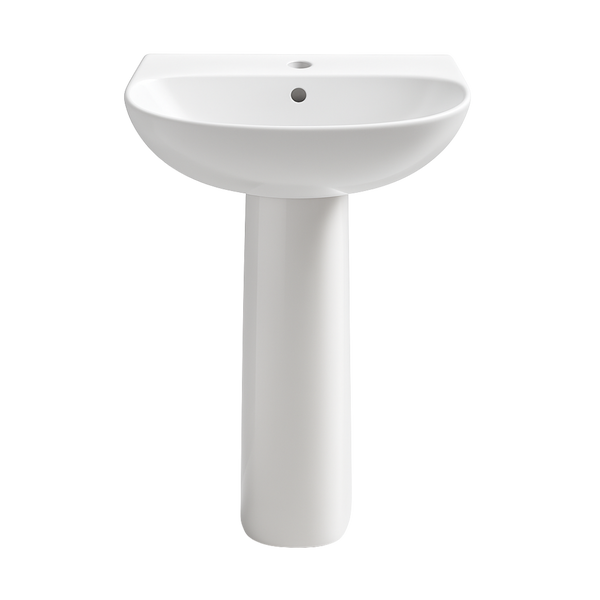 LAVABO Y PEDESTAL MANANTIAL BLANCO