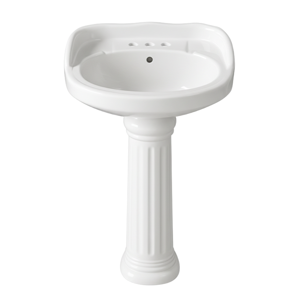 FUENTE Y PEDESTAL CERAMOSA ATENAS MARFIL CAL.UNICA