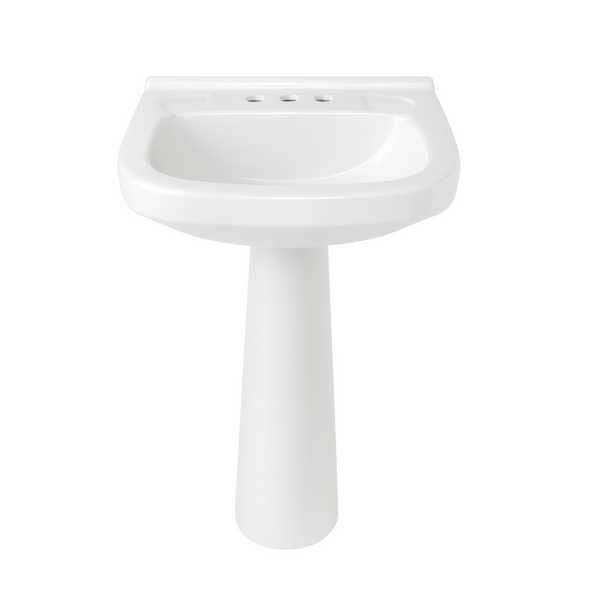 LAVABO Y PEDESTAL JADE/PREMIER BLANCO COMERCIAL