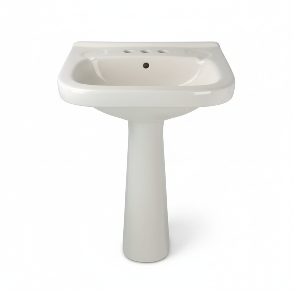 LAVABO Y PEDESTAL KISSON PREMIER MARFIL (COMERCIAL) – SET de KISSON ...