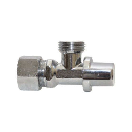 Comprar IP-134 LLAVE DE CONTROL 1/4 VUELTA C/ANILLO DE COMPRESION 1/2"TCX1/2M ANGULAR. Pisos y azulejos en México