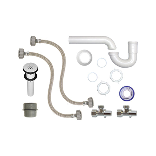 Comprar PSV-B011 PAQUETE INSTALACION P/LAVABO TUBERIA ROSCADA. Pisos y azulejos en México