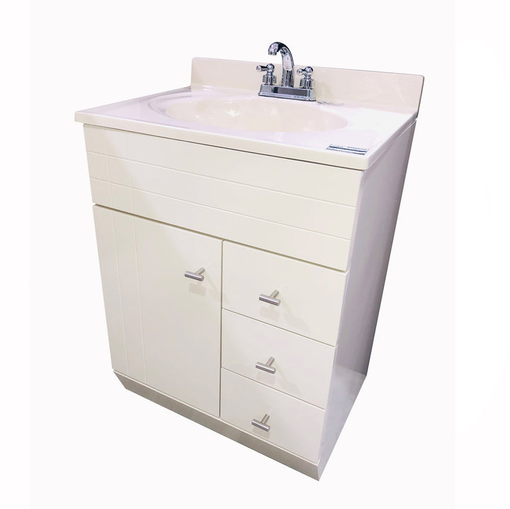 Comprar TOCADOR AZALIA 63 CM X 47 CM BLANCO ALTO BRILLO CON OVALIN. Pisos y azulejos en México