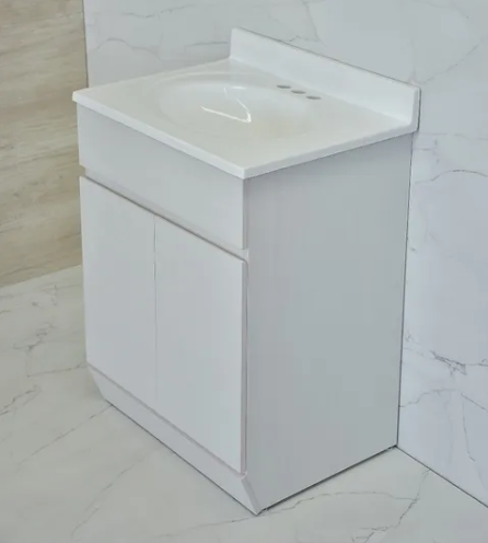 Comprar TOCADOR KATIA 63 CM X 47 CM BLANCO ALTO BRILLO CON OVALIN. Pisos y azulejos en México