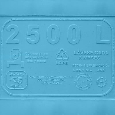 Comprar CISTERNA PLASTINAK TRICAPA AZUL 2500 L. Pisos y azulejos en México