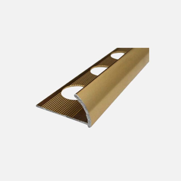 Comprar UNIPERFIL ALUMINIO 10X2.44 CHAMPAGNE BRILLO. Pisos y azulejos en México