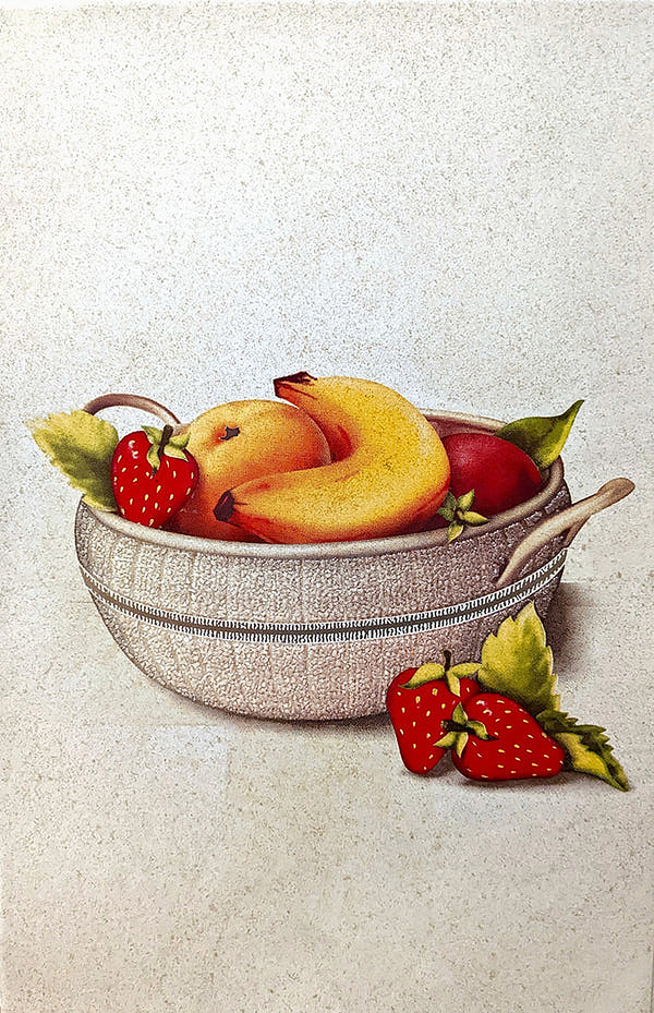 Comprar INSERTO EN SPAZIO CREMA FRESAS I 30 CM X 45 CM. Pisos y azulejos en México