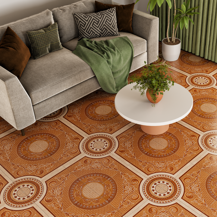 Comprar PISO BETANIA 44 CM X 44 CM ROJO CAJA 1.92 M2. Pisos y azulejos en México