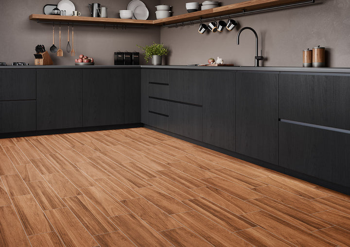 Comprar PISO DUELA VITROMEX NATIVA CHERRY MATE 18 CM X 60 CM. Pisos y azulejos en México