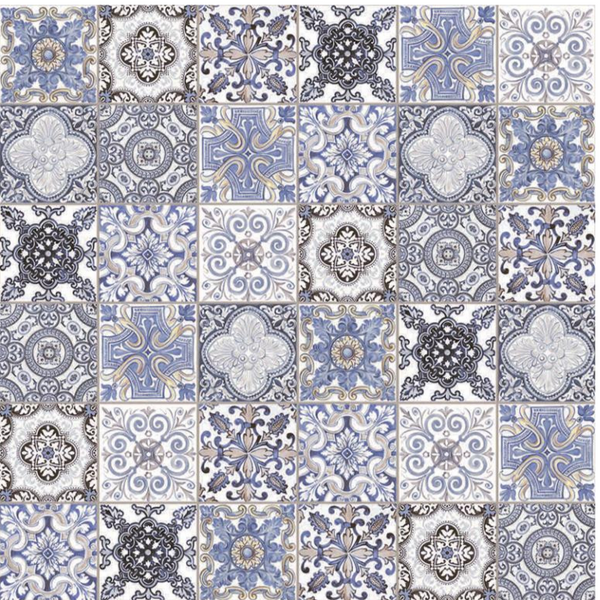 Comprar PISO VITROMEX AZULEJOS AZUL 55.5 CM X 55.5 CM. Pisos y azulejos en México