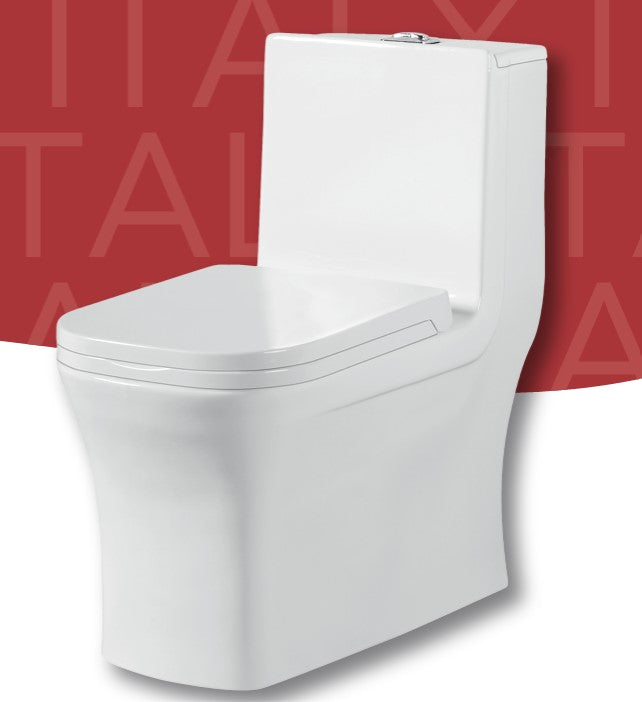 Comprar WC ONE PIECE ITALY (PBK106) BLANCO TRAMPA OCULTA. Pisos y azulejos en México