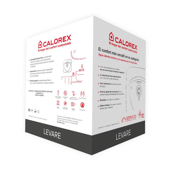 Comprar CALOREX DEPOSITO ELECTRICO LEVARE 15 L 127 V. Pisos y azulejos en México