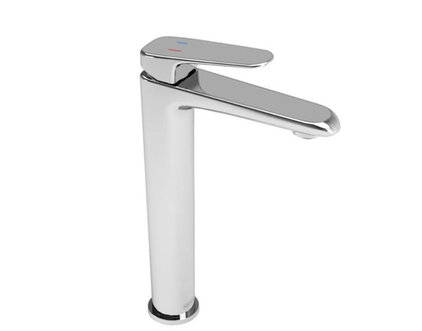 POT-101 MONOMANDO LAVABO ALTO POTENZA S/CONTRA CROMO