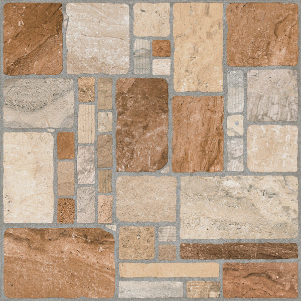 Comprar PISO LAMOSA ROCALLA ROJO 55 CM X 55 CM. Pisos y azulejos en México