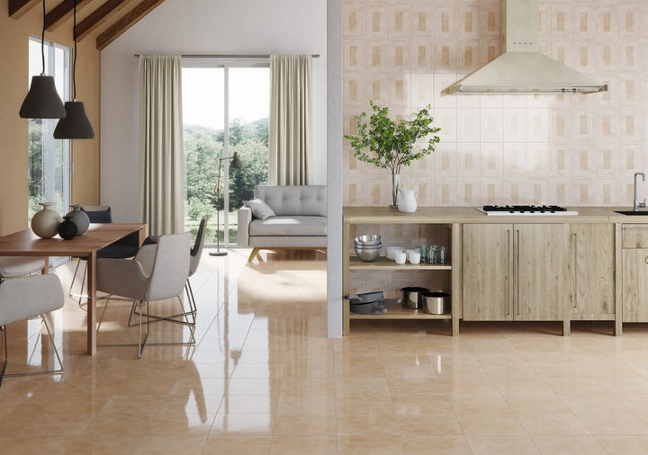 Comprar MURO LAMOSA ONICE  BIEGE 20 CM X 30 CM. Pisos y azulejos en México