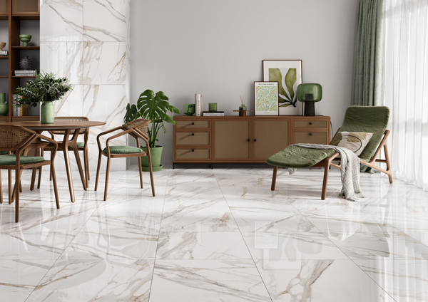 Comprar PISO SINAM 60 CM X 60 CM BLANCO CAJA 1.46 M2. Pisos y azulejos en México