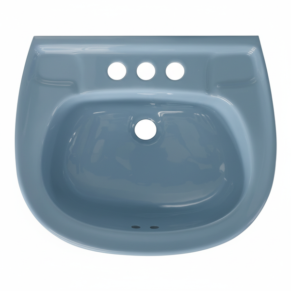 LAVABO CATO JAZMIN AZUL HOLANDA (Calidad única)*