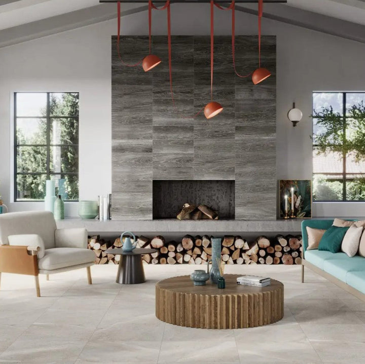 Comprar PISO LAMOSA TABLON CHALET WOOD GRIS 18 CM X 55 CM. Pisos y azulejos en México