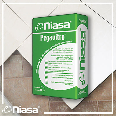 PEGA VITRO NIASA 20 KG.