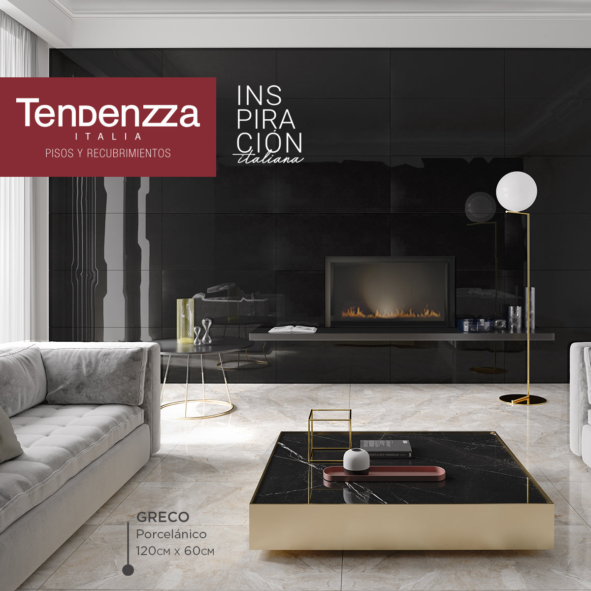 PP166 PORCELANATO GRECO ESMALTADO 60 CM X 120 CM CAJA 1.44 M2