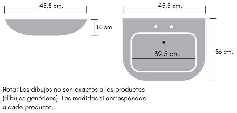 Comprar LAVABO COMFORT BLANCO (Calidad única)*. Pisos y azulejos en México